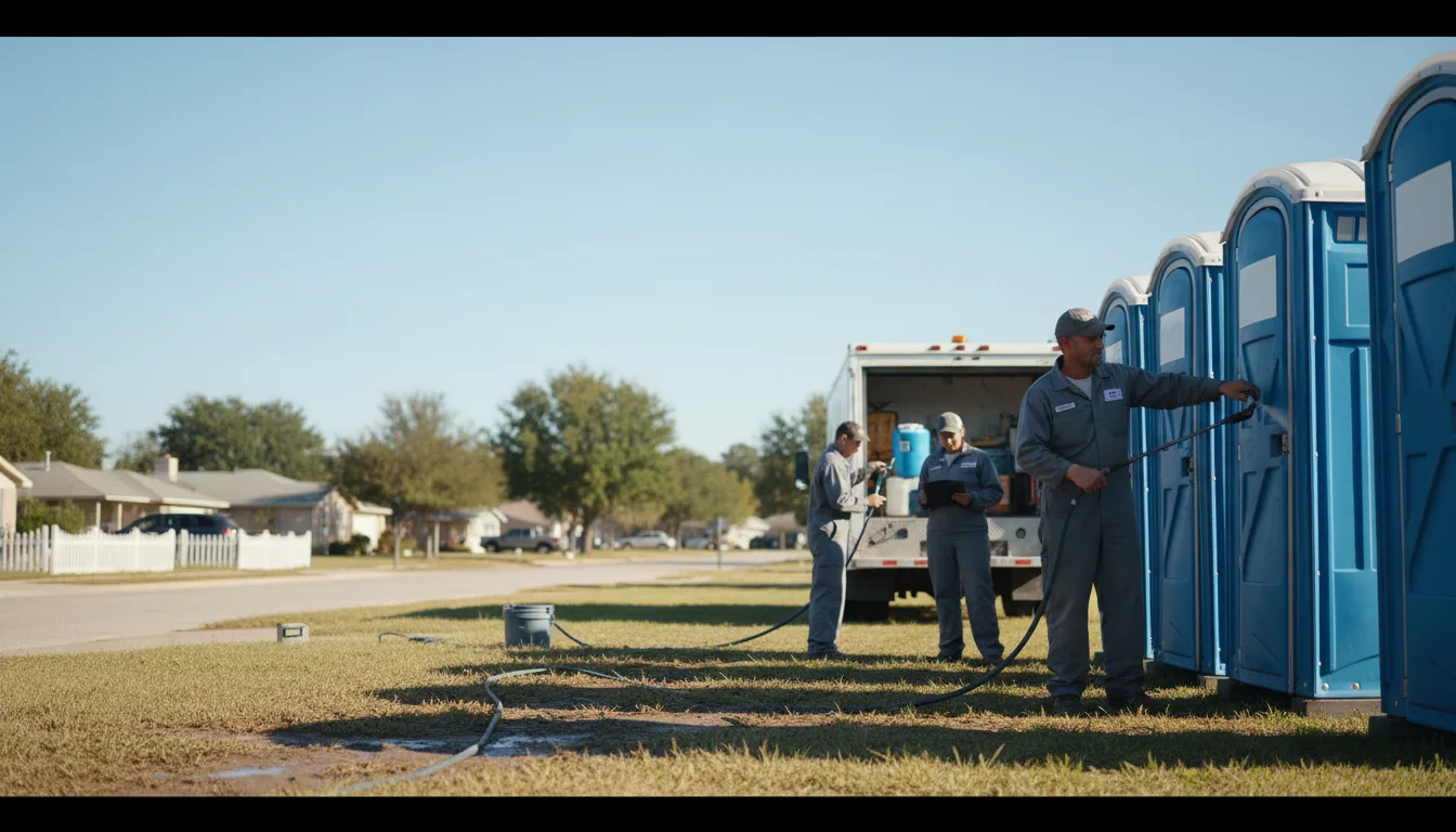 Long-Term Portable Toilet Rental in Sigel, IL near me